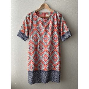 Geometric Design Print Dress